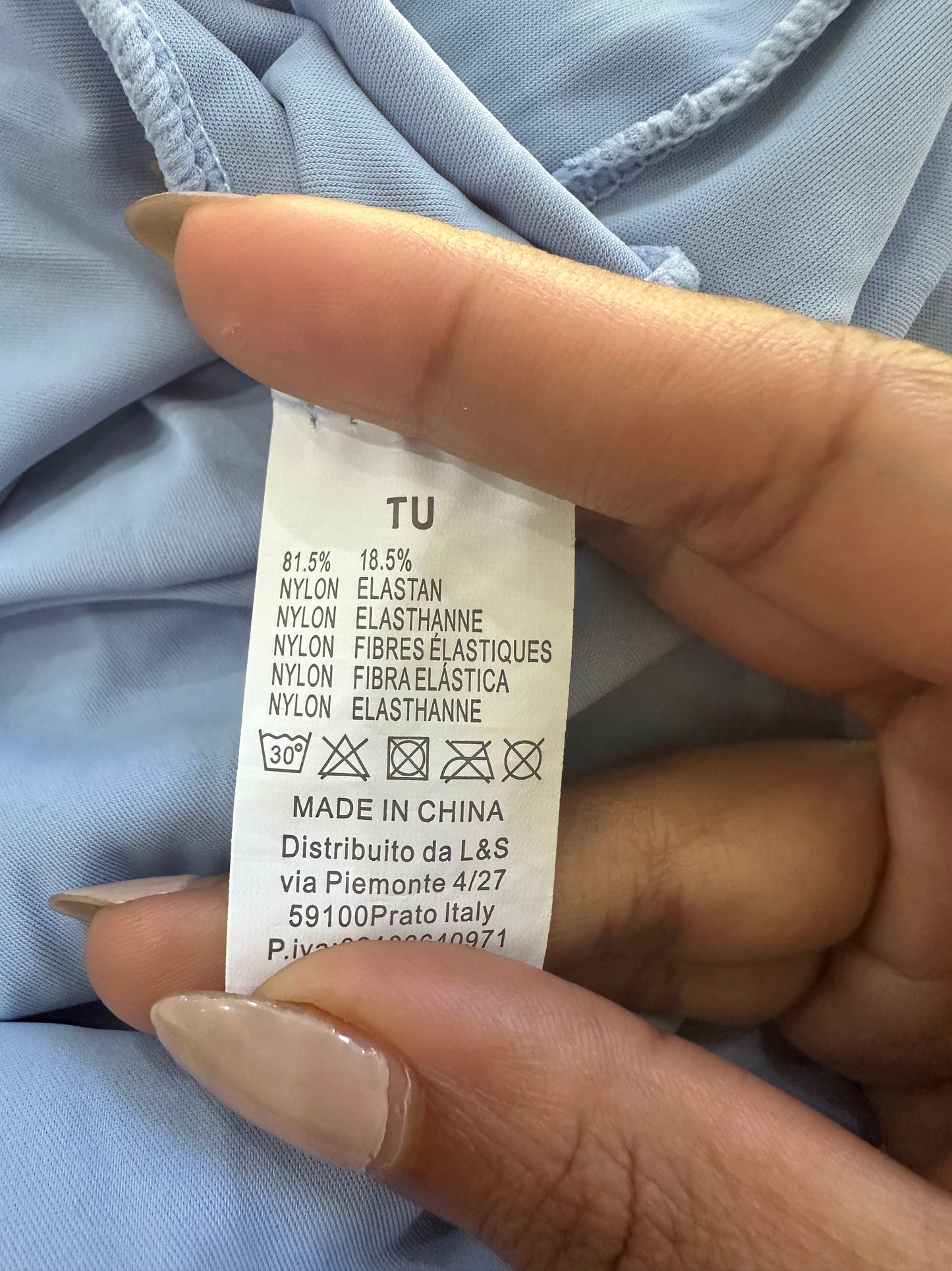 vintage edit twenty-one | extra small light blue mini dress
