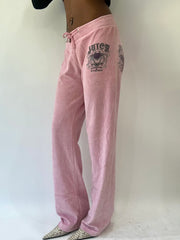 beach drop | taille: S · couleur: rose · article: bas de survêtement · détails: juicy couture