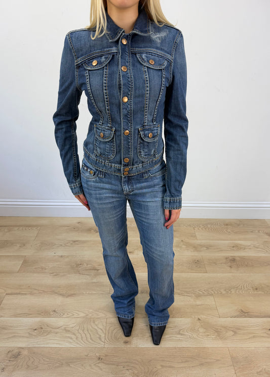 extra small amisu denim jacket