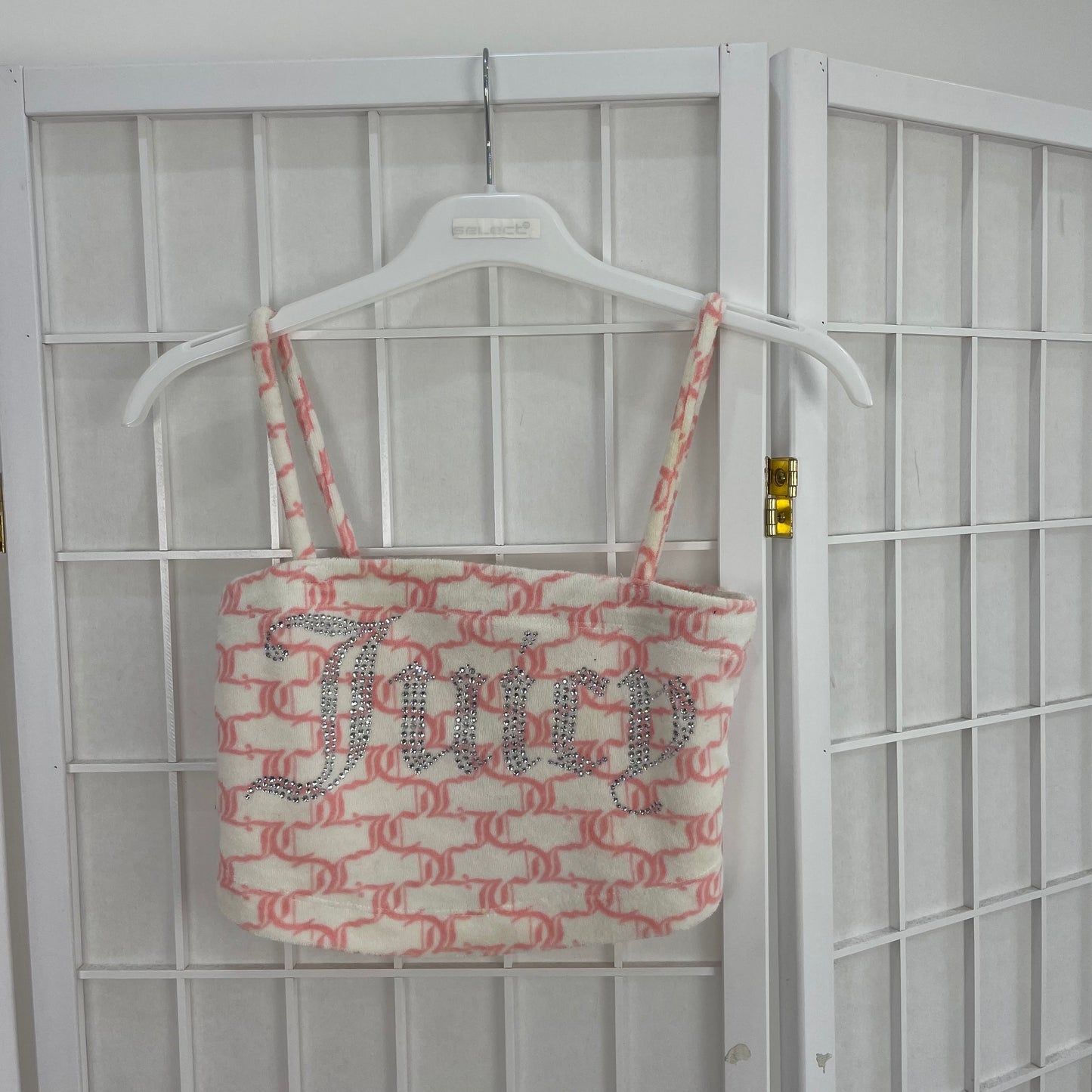 INSTA BADDIE DROP | XS monogram juicy couture top