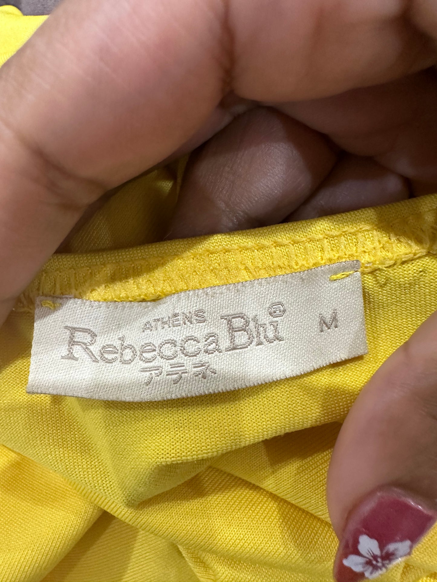 zara larsson drop | small yellow halterneck top