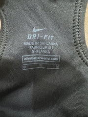 athleisure edit | medium black and white nike sports bra