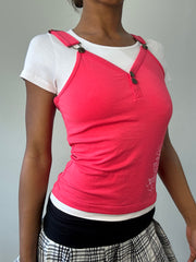 BEST PICKS | taille: S/M · couleur: rose · article: caraco · détails: surcouche