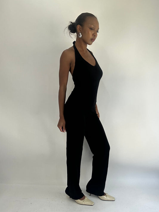 BEST PICKS | small black halterneck jumpsuit