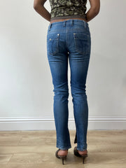 💚vintage edit thirty-one | Größe: S · Farbe: Blau · Material: Denim · Artikel: Jeans · Details: gerades Bein + miss sixty