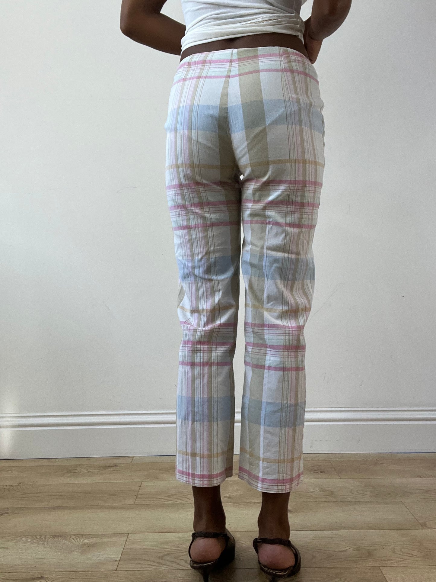 BEST PICKS | extra small white sisley cropped trousers