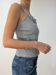 💻BEST PICKS | small navy and white striped cami
