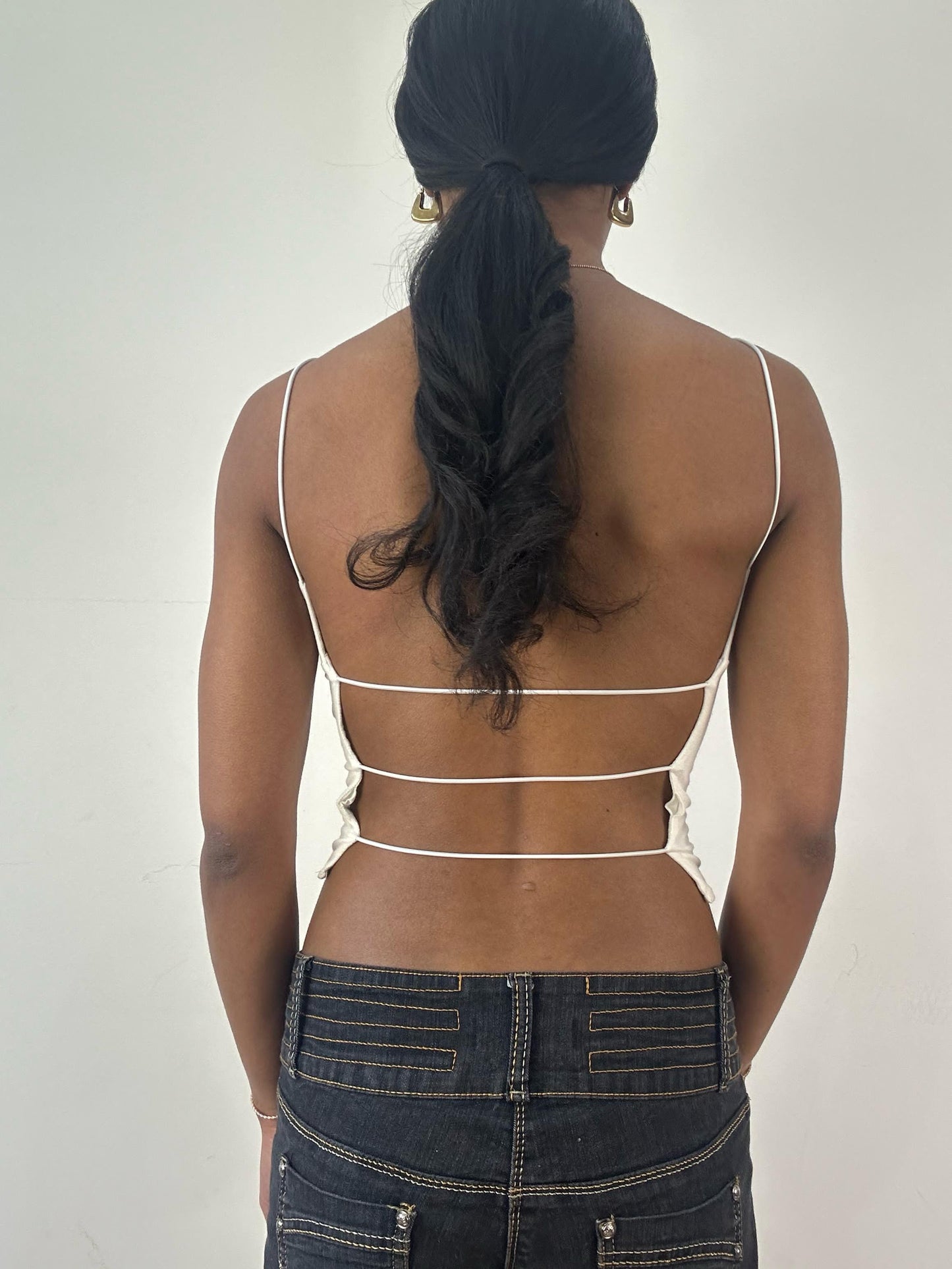 #404 SAMPLE SALE | one size white kaia