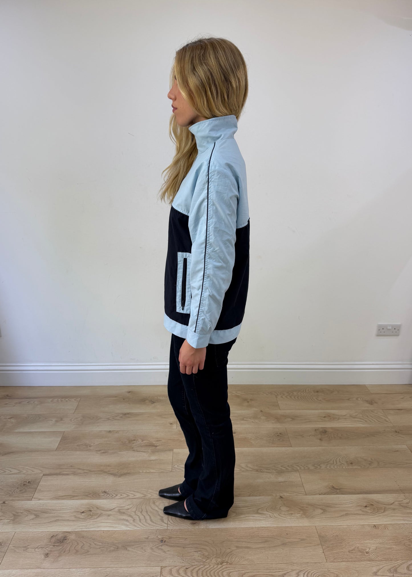 medium blue track jacket