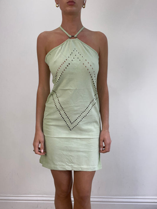 💻‼️ green diesel dress