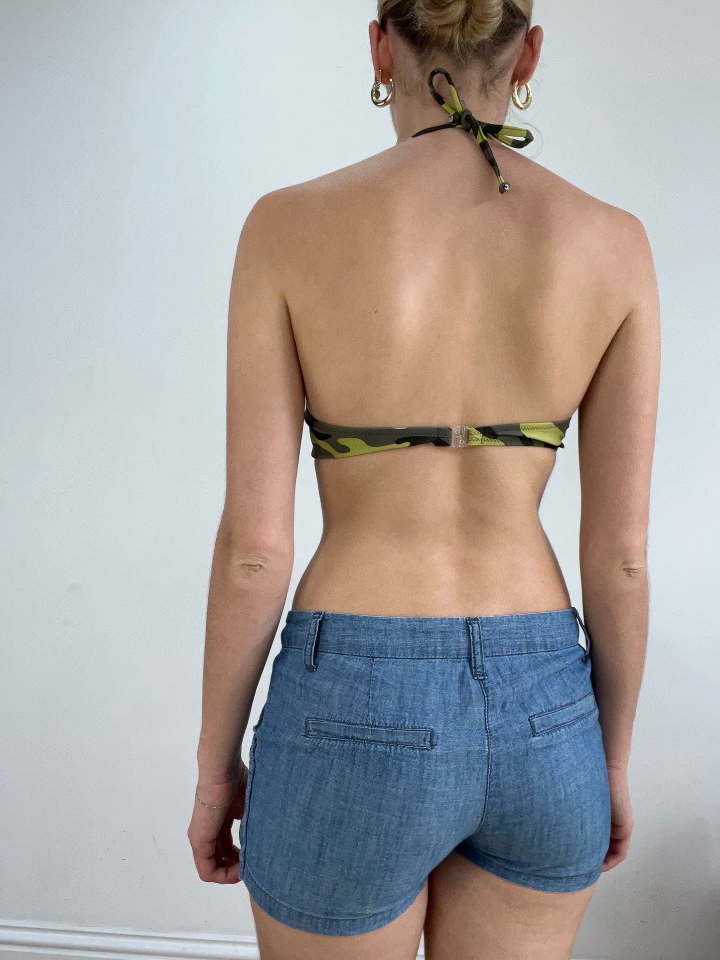 vintage edit twenty eight | small khaki bikini set with camo print