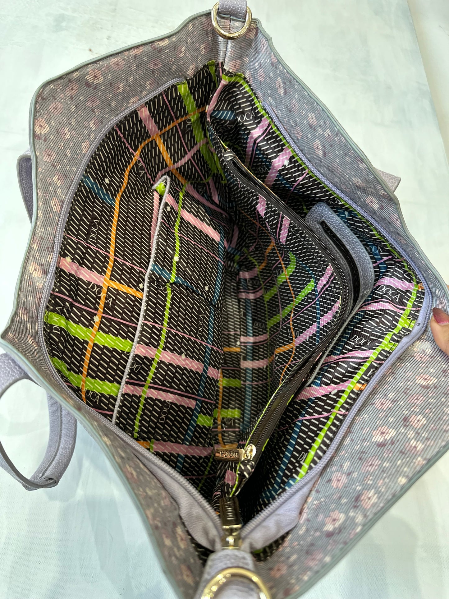 winter edit | lilac faux leather shoulder bag