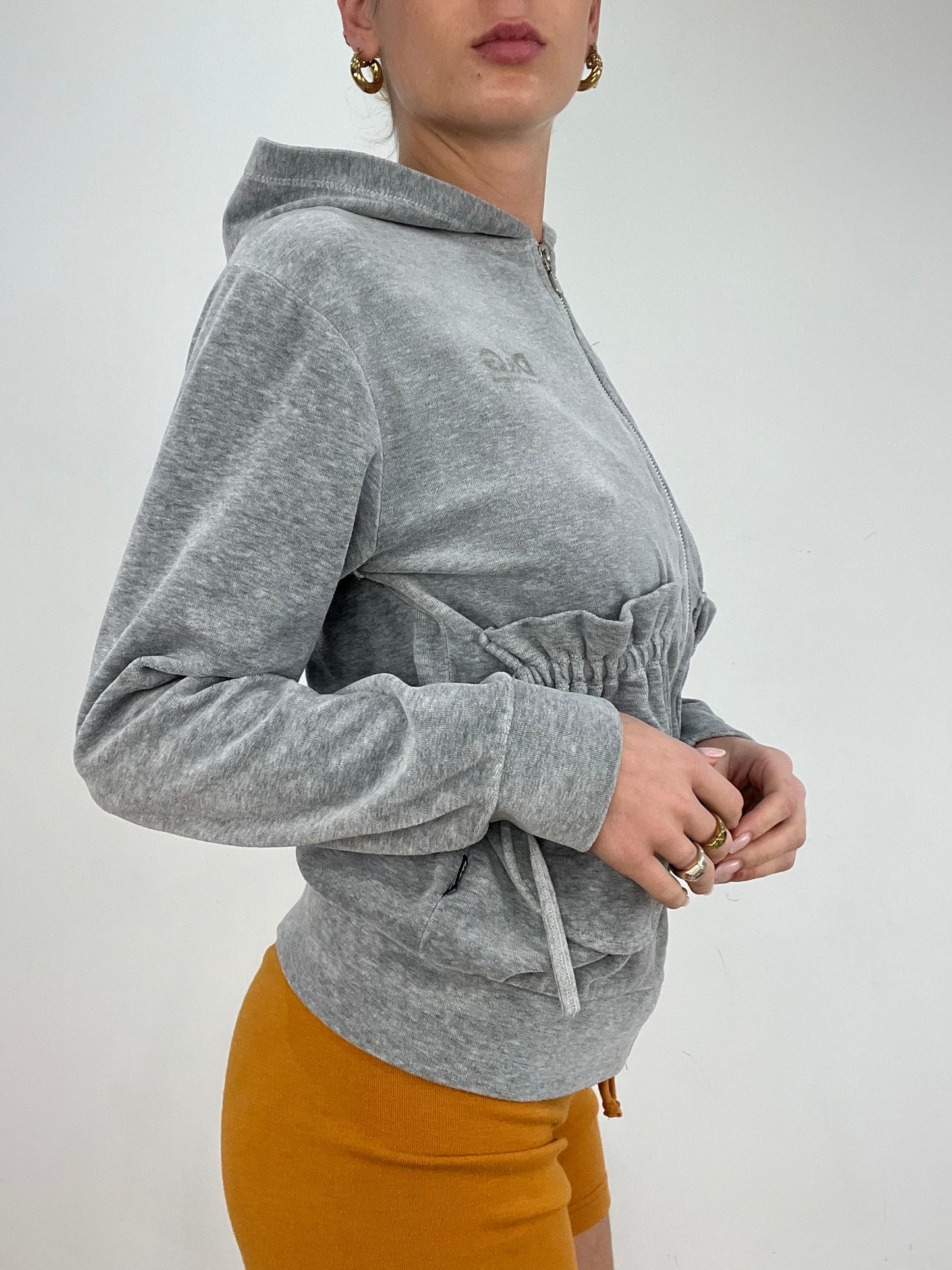 vintage edit ten | medium velour dolce and gabbana zip up jumper
