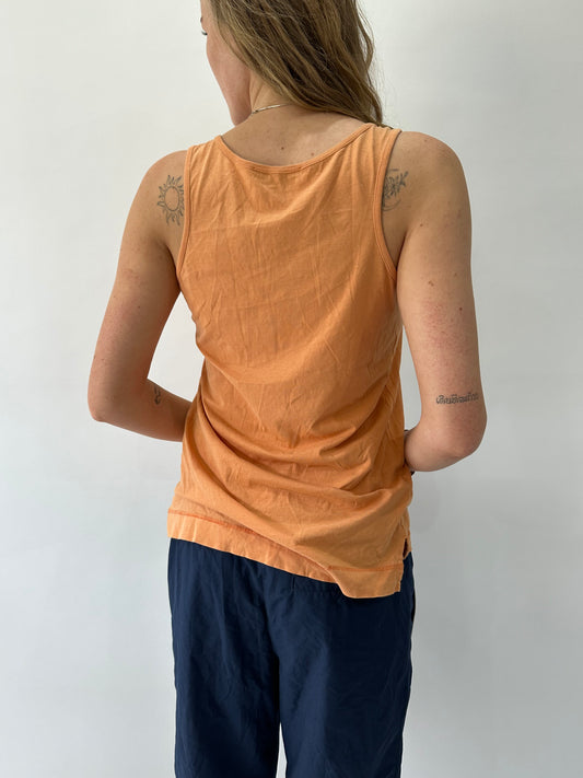 athleisure edit | medium orange chloé tank top