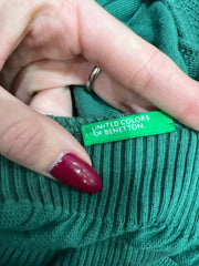 st patrick’s day | small benetton forest green halterneck dress