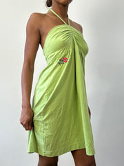 MEJORES ELECCIONES miss sixty | vestido verde pequeño