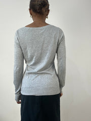 winter edit | small grey jumper with argyle print