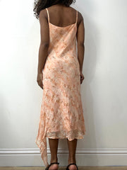 Vintage-Edit: Valentinstag | medium mesh overlay midi dress