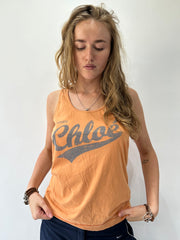 athleisure edit | medium orange chloé tank top