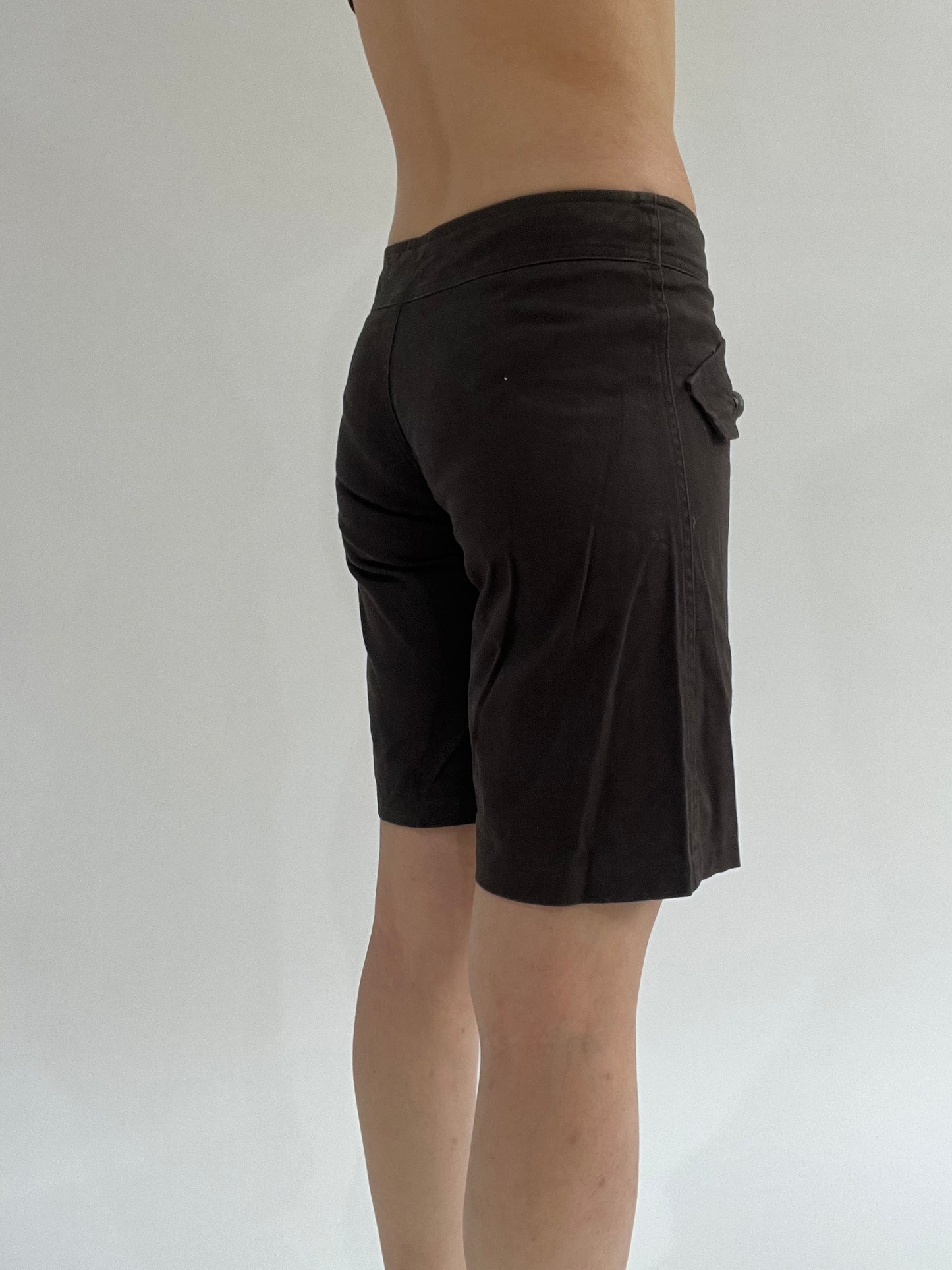 ‼️ | dark green pocket detail style shorts