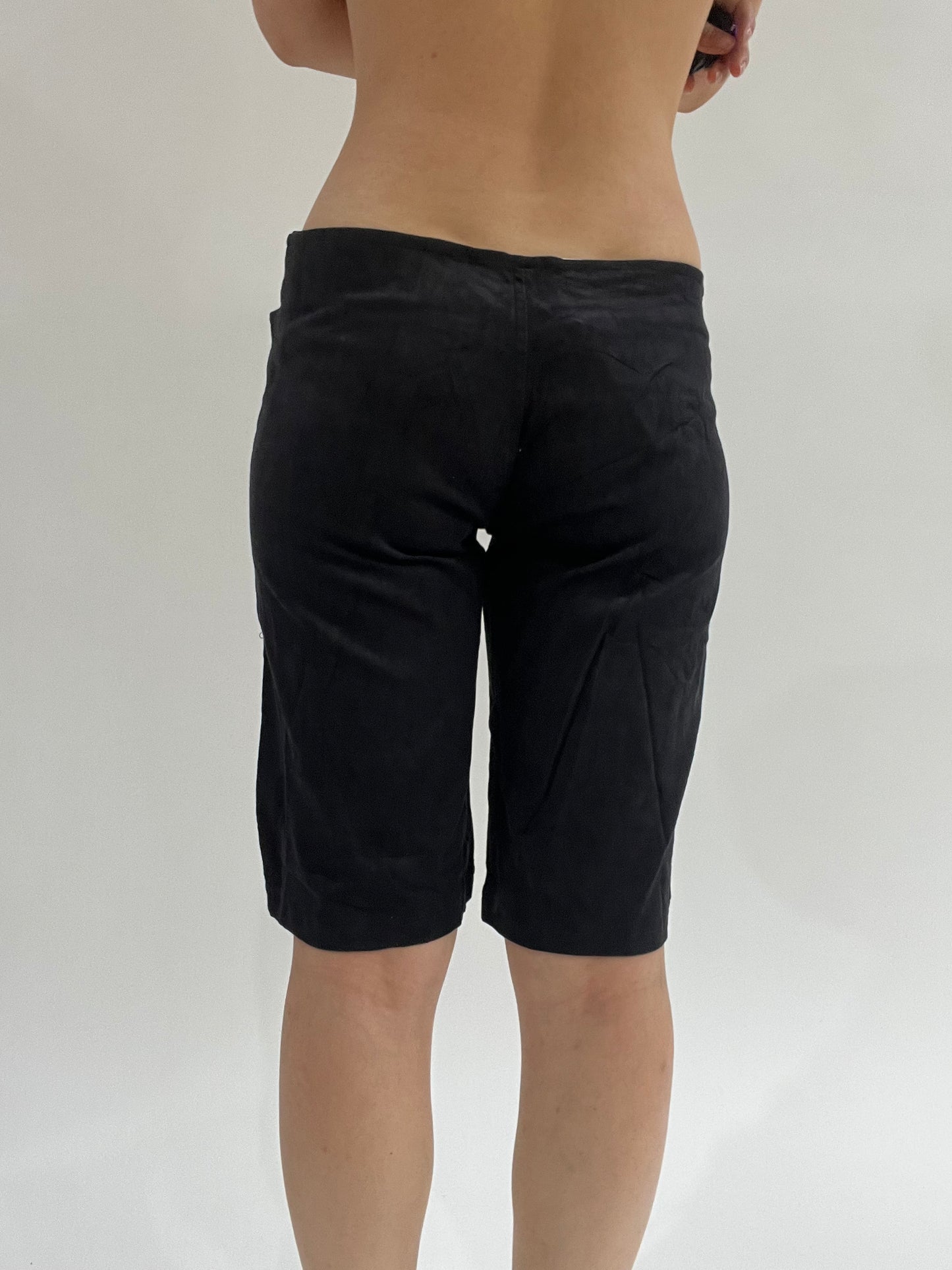 ‼️ | black corduroy shorts