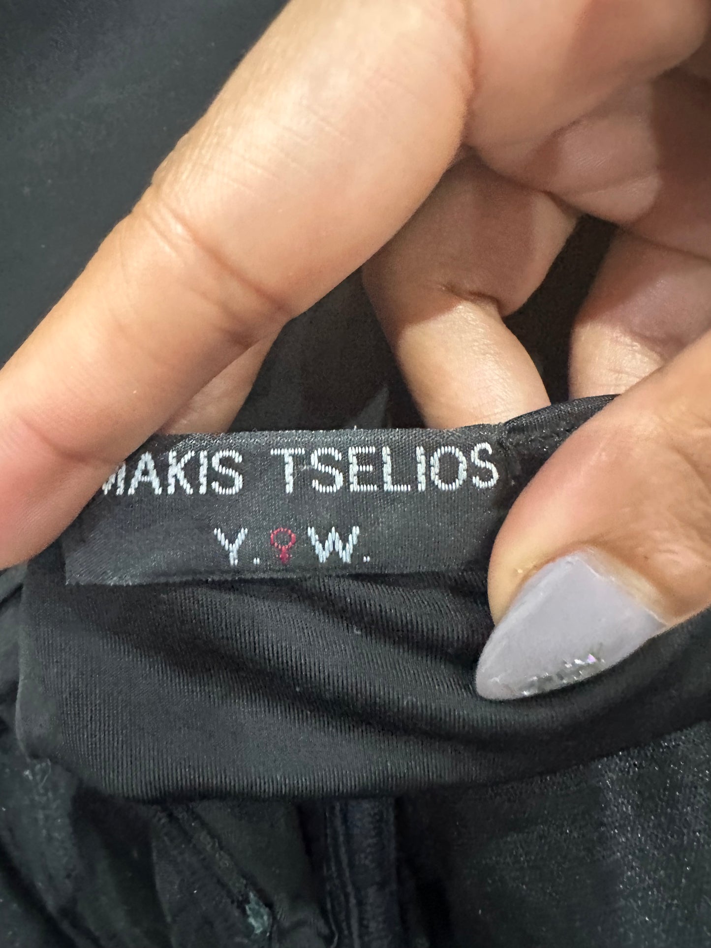 romantic grunge edit | extra small black bandeau top