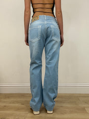 BEST PICKS | medium baby blue true religion jeans