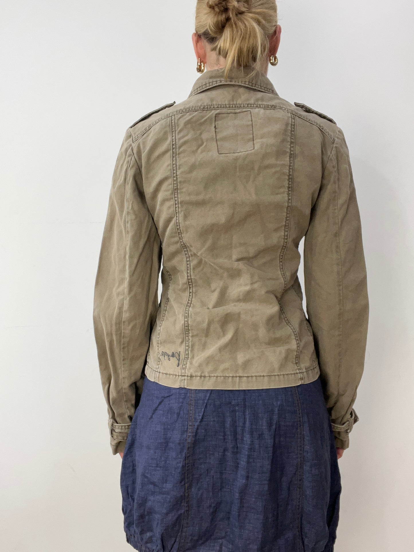 vintage edit thirty | small khaki utility jacket