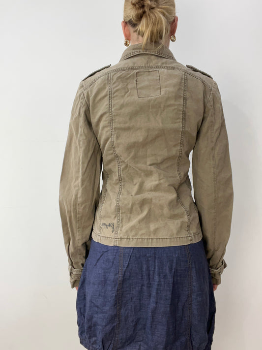 vintage edit thirty | small khaki utility jacket