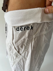 SATC drop | taille: S · couleur: blanc · article: pantalon · détails: style cargo + cordon de serrage