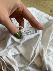 vintage edit nineteen | medium white versace top