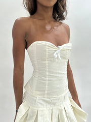 #434 vente d’échantillons | taille: XS · couleur: crème · article: haut · détails: échantillon + emma