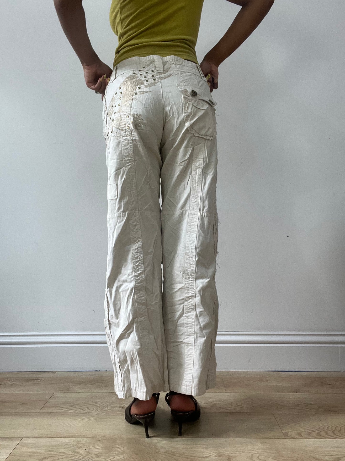 BEST PICKS | medium cream cargo trousers
