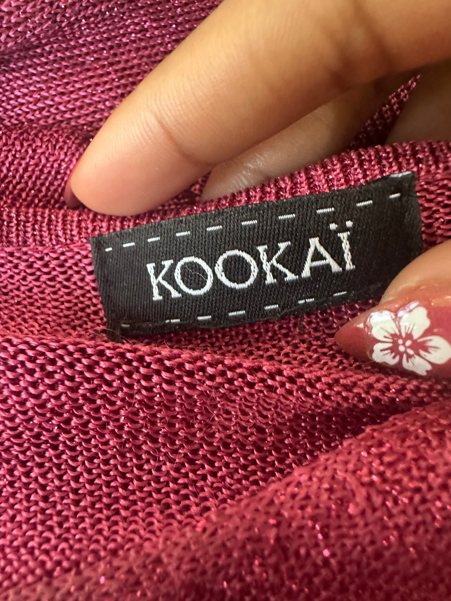 devil wears prada | small pink kookai long sleeve top