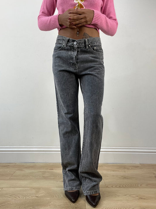 BEST PICKS | medium grey denim straight leg jeans