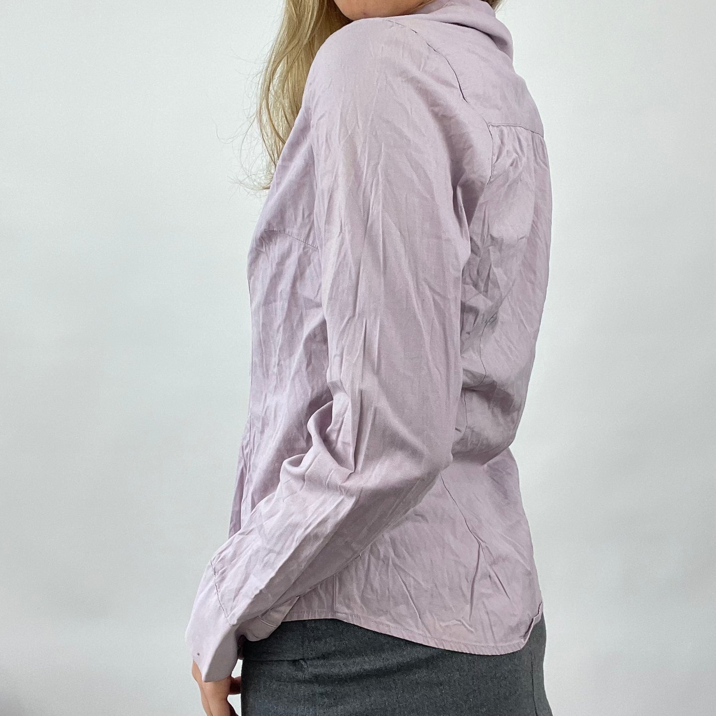 90s MINIMALISM DROP | small lilac shirt