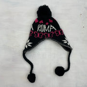 12 TAGE XMAS DROP | schwarze “roma” Mütze mit Pom Poms