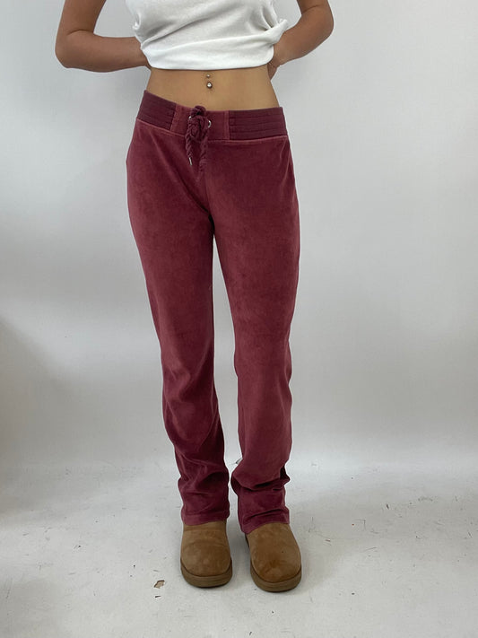 ADDISON RAE DROP | small pink/purple old label zara velour joggers