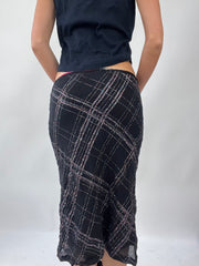 💚 TAYLOR SWIFT DROP | medium black midi skirt with multicoloured sparkles
