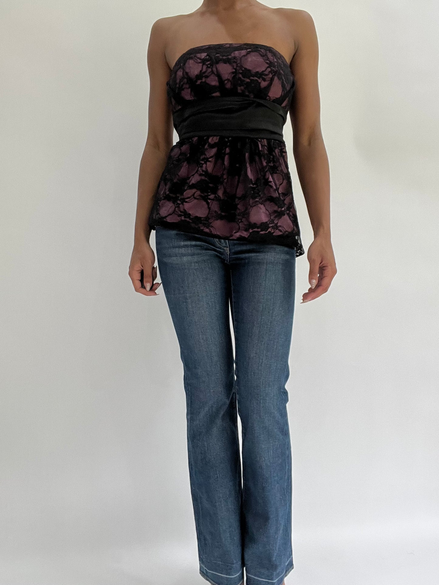BEST PICKS | small purple lace bandeau top