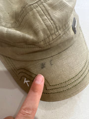 aquamarine drop | one size khaki k2 cap