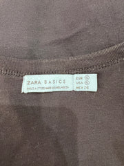 back to school drop | small brown old label zara cami top