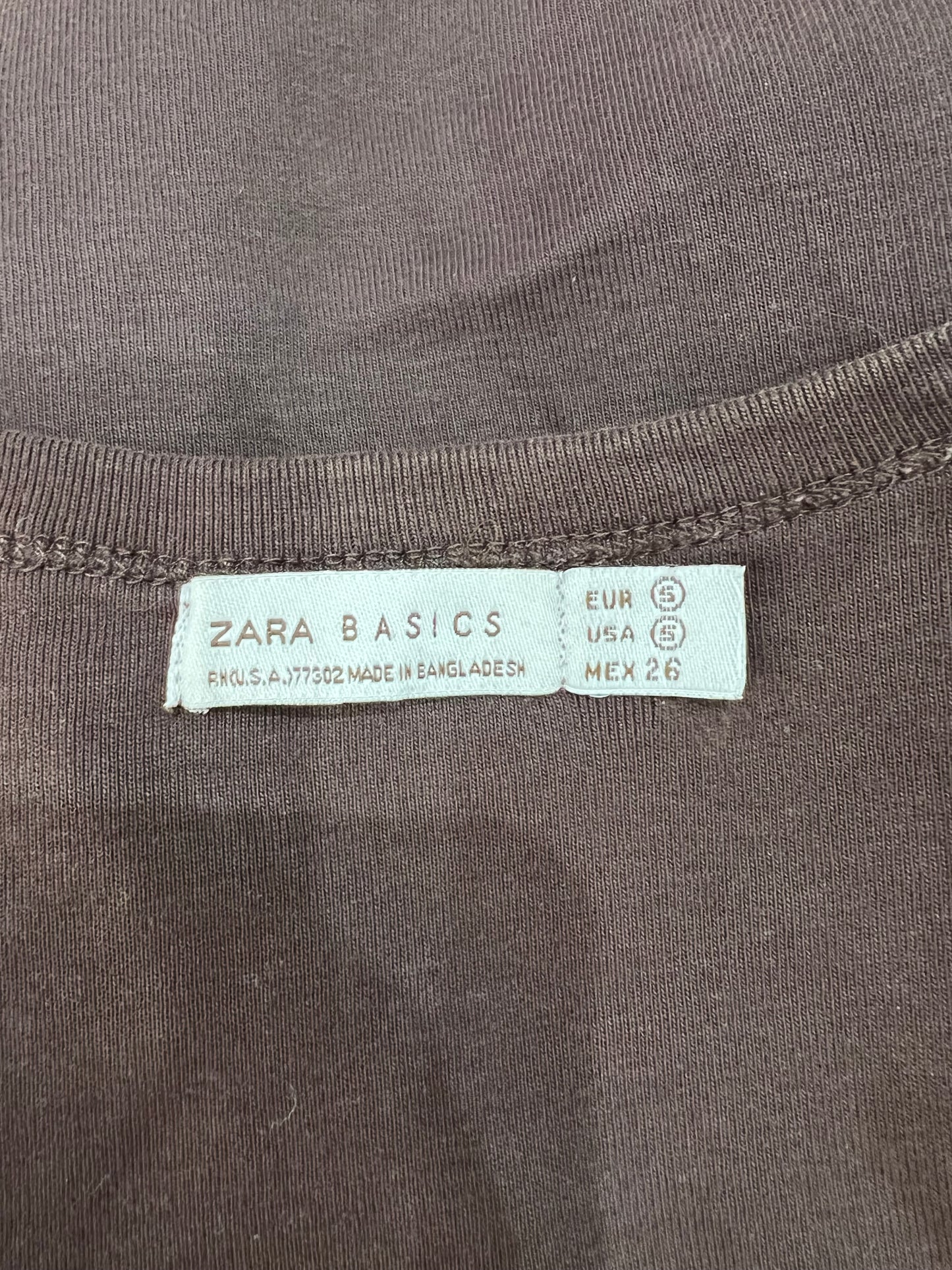 back to school drop | small brown old label zara cami top