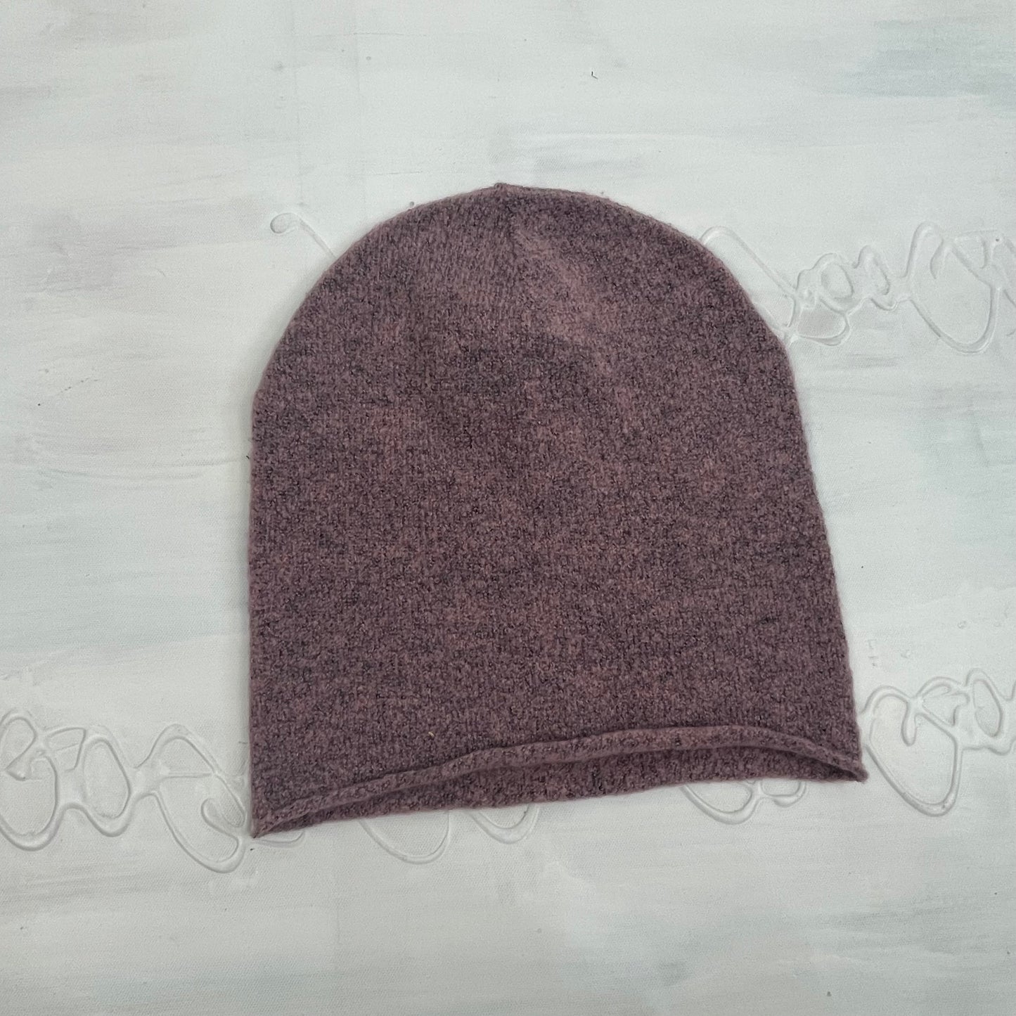 CHALET GIRL DROP | purple oversized beanie