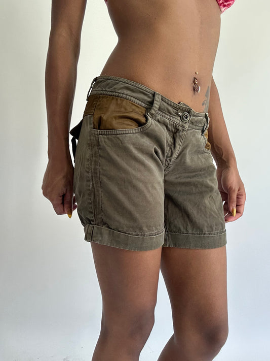 BEST PICKS | small green denim shorts