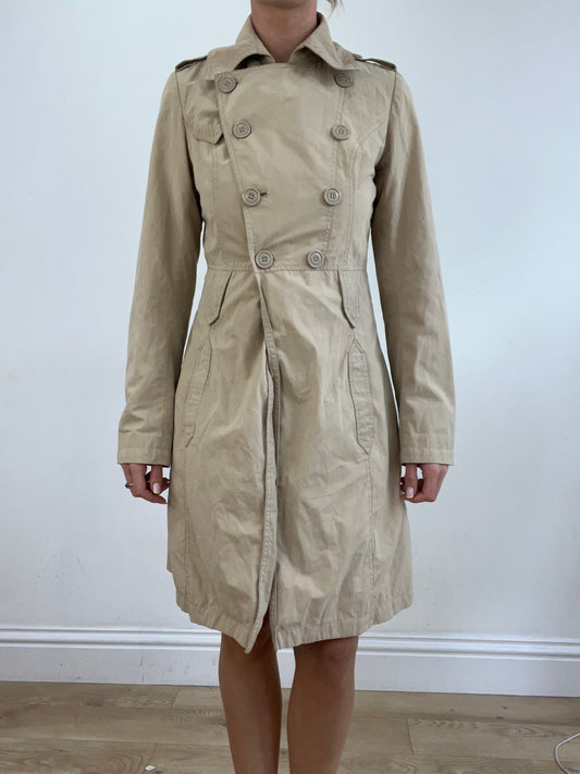 vintage edit twenty-four | small beige trench coat