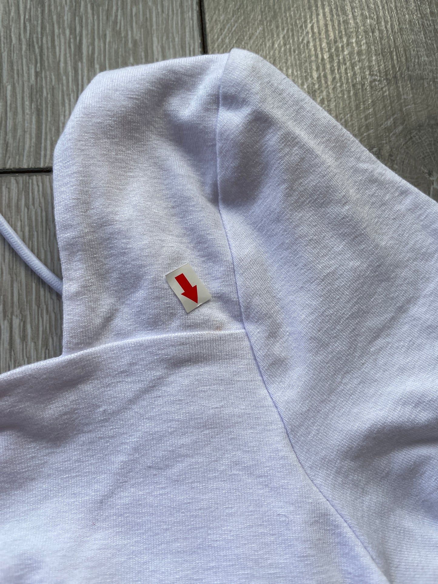 #290 SAMPLE SALE | one size long sleeve kaia in white