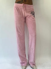 beach drop | taille: S · couleur: rose · article: bas de survêtement · détails: juicy couture