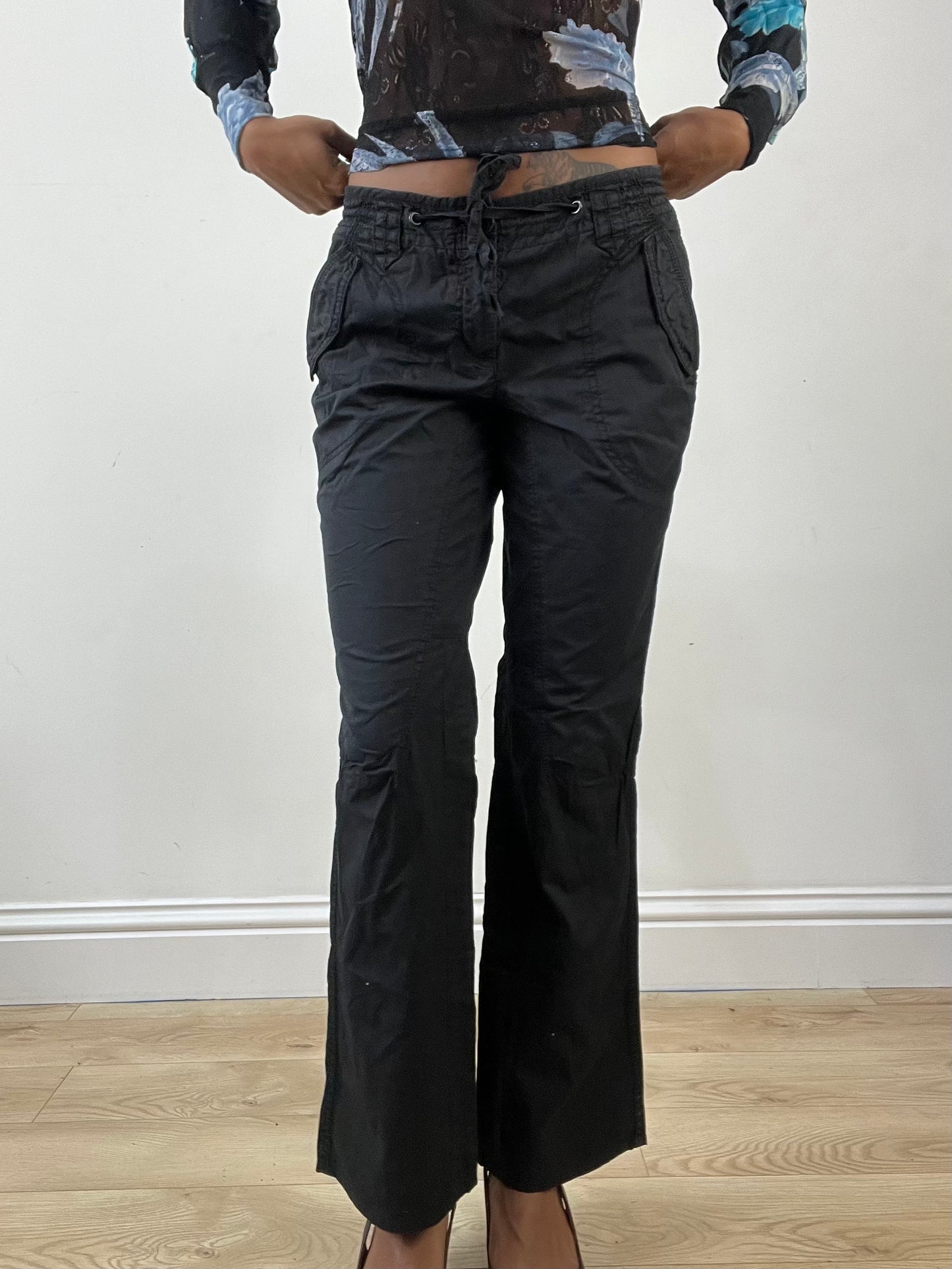BEST PICKS | small black espirit cargo trousers