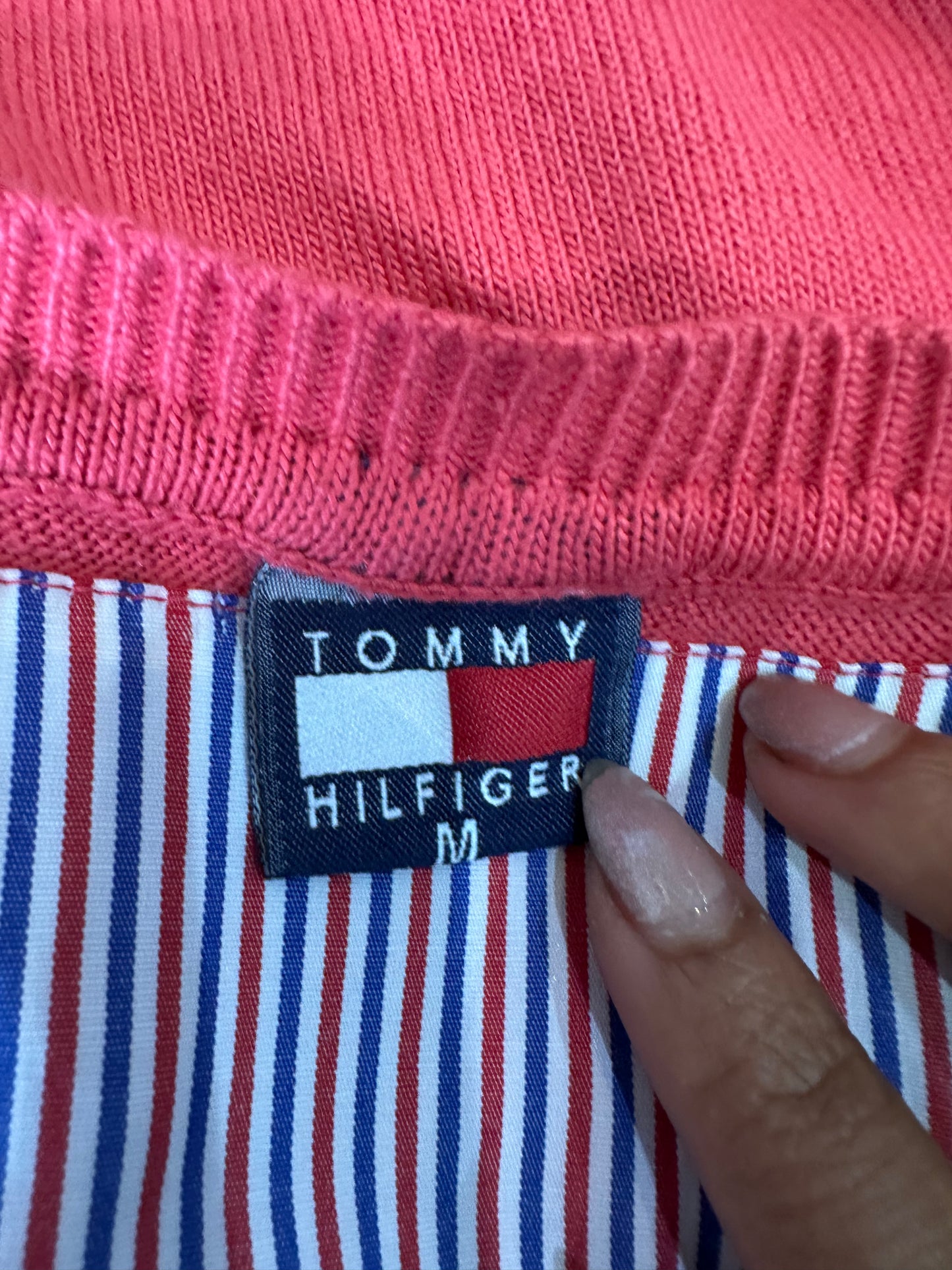 BEST PICKS | medium coral pink tommy hilfiger knit jumper